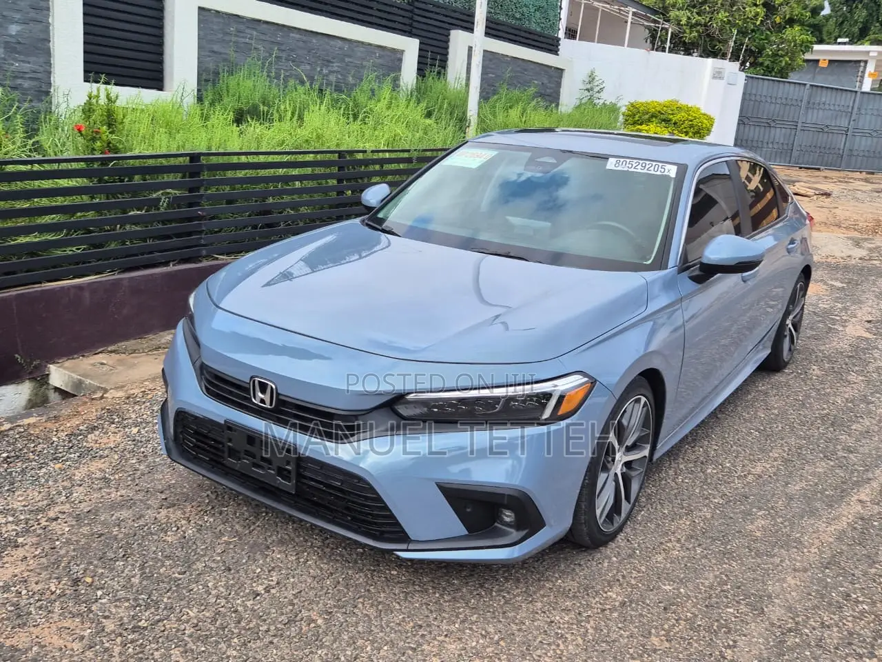 Honda Civic Touring CVT 2023 Blue