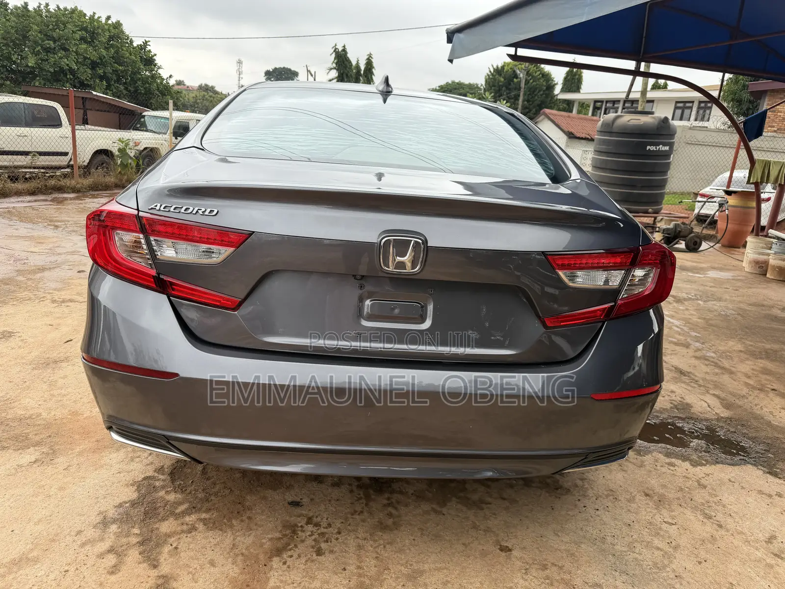 Honda Accord EX-L (1.5L 4cyl Turbo CVT) 2019 Gray