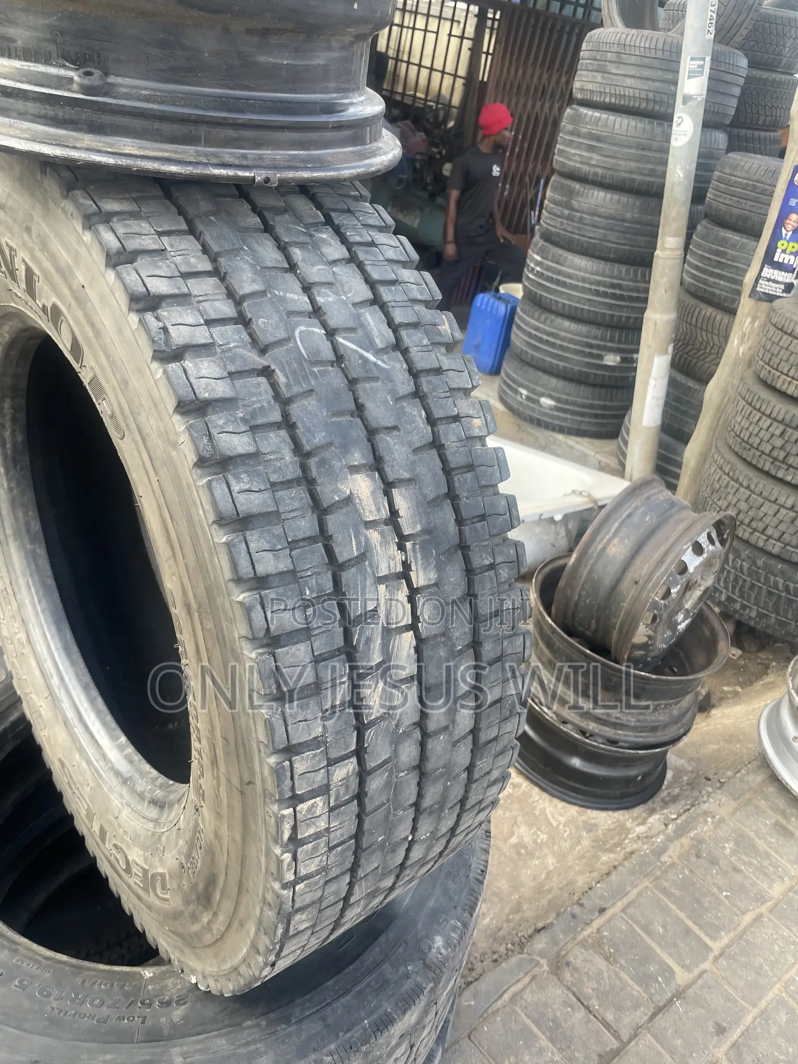 265/70/19.5. Home Used