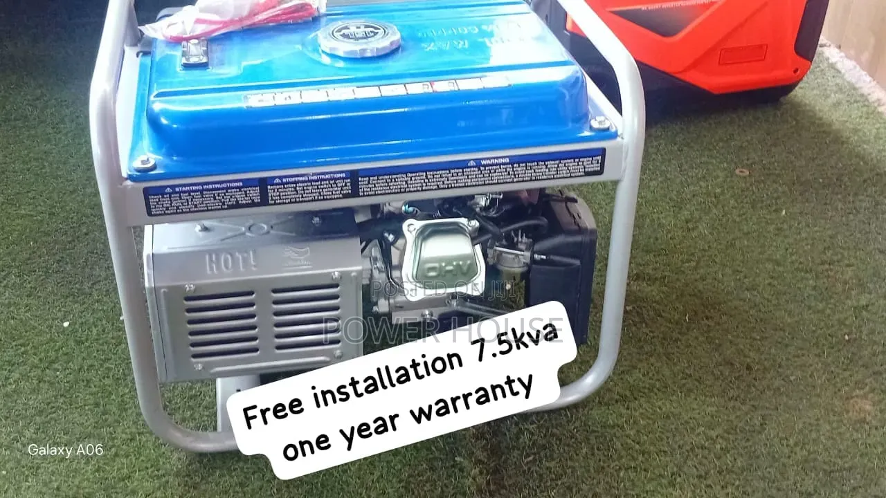 Ecoolmax 7.5kva Petrol Generator–Reliable Power for Every Home 7.5kva