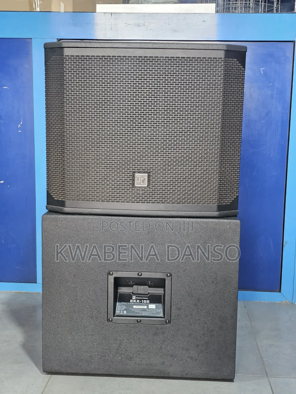 Ev Ekx-15s Single 15" Subwoofer Passive Loudspeaker