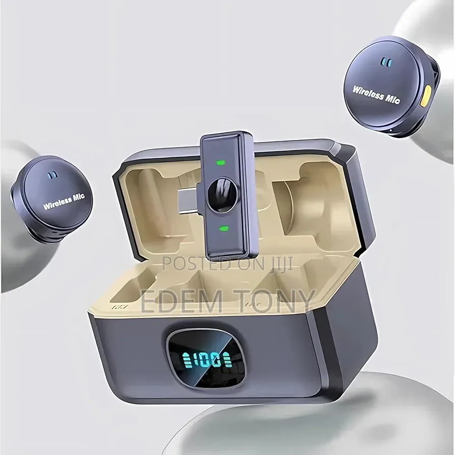 Wireless Lavalier Microphone System :iPhone /Android/DSLR Camera
