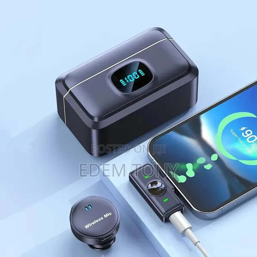 Wireless Lavalier Microphone System :iPhone /Android/DSLR Camera