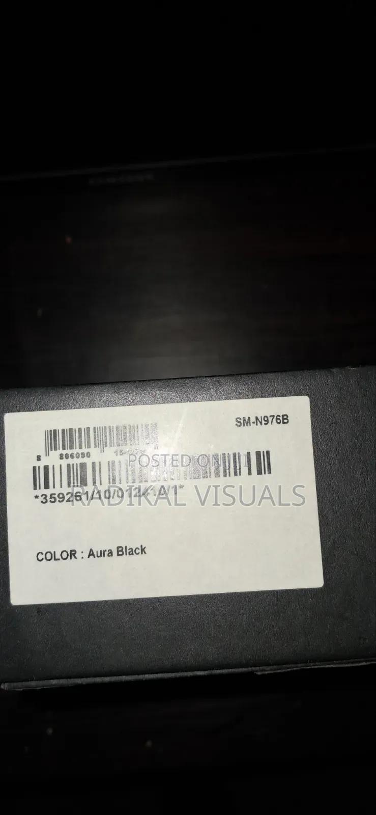 New Samsung Galaxy Note10+ 512 GB Black