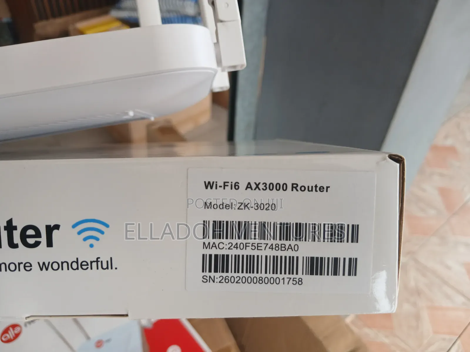 Wifi 6 Ax3000 Router