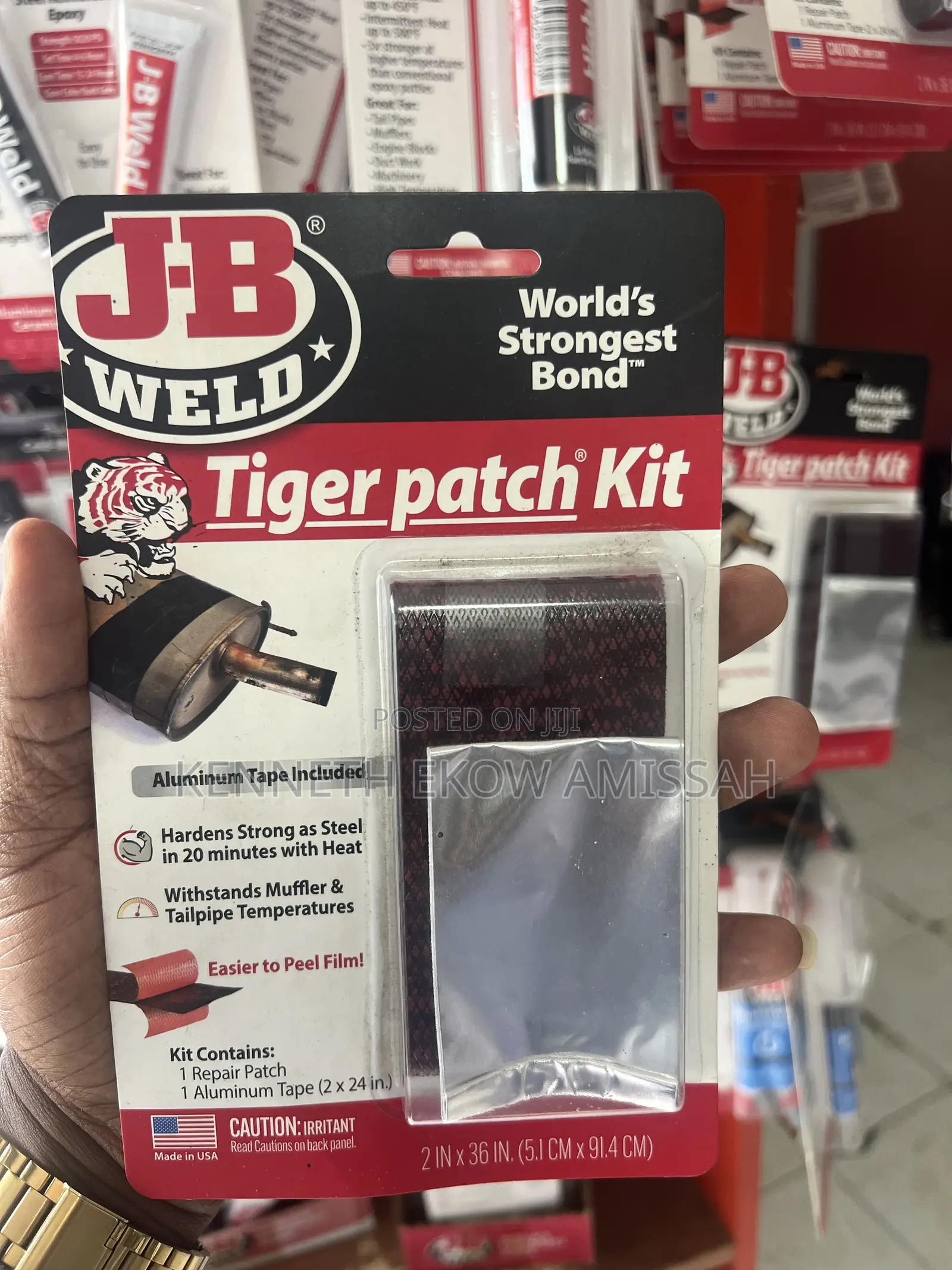 Jb Weld Aluminum Tape
