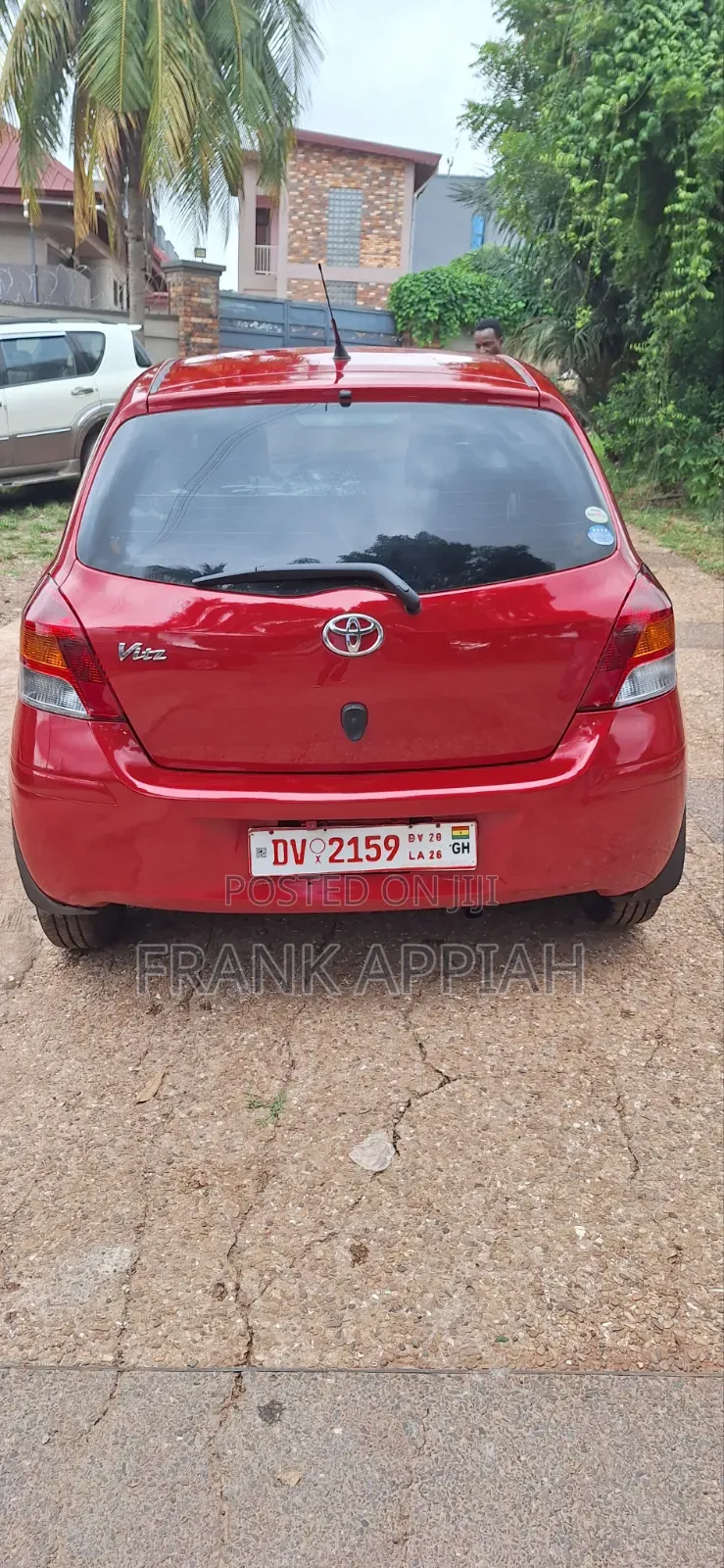 Toyota Vitz 2009 Red