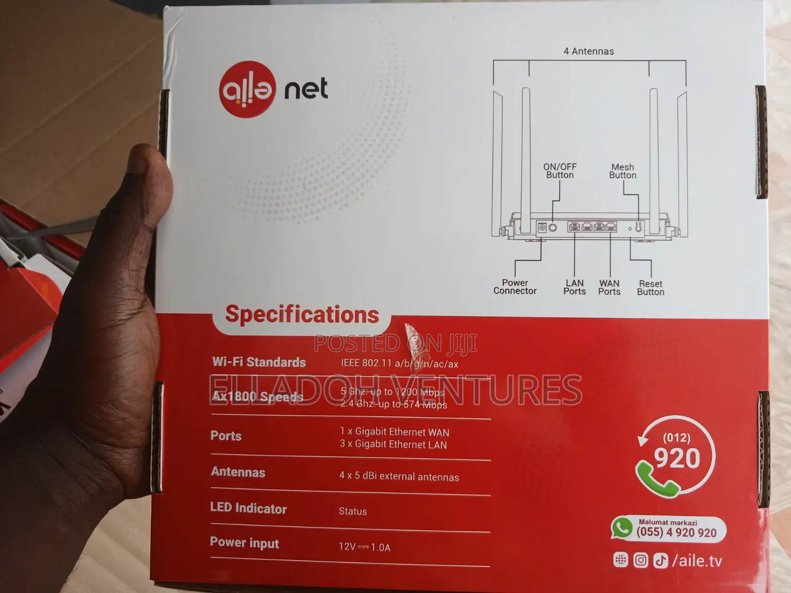 Ax 1800 Router Wifi 6