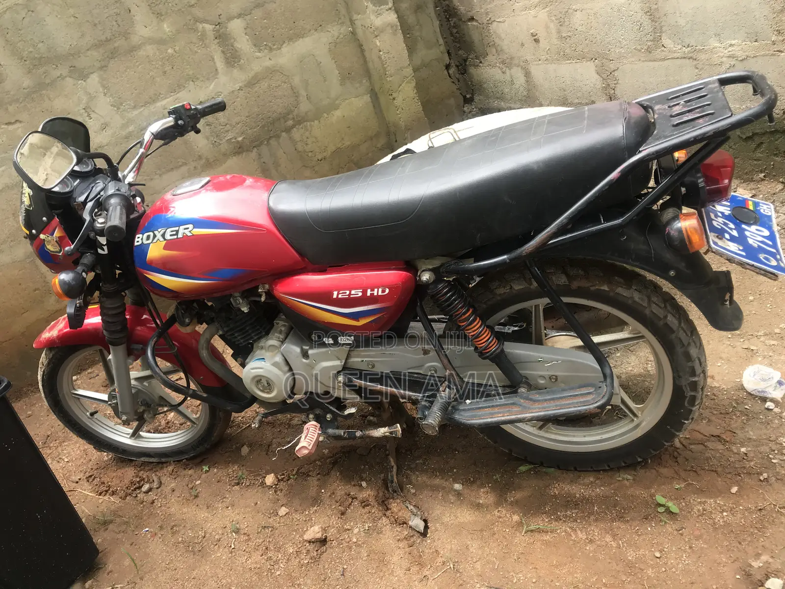 Bajaj Boxer 125 2025 Red