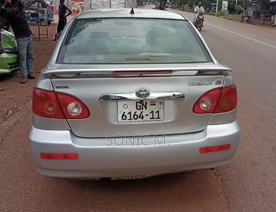 Toyota Corolla S 2007 Gray