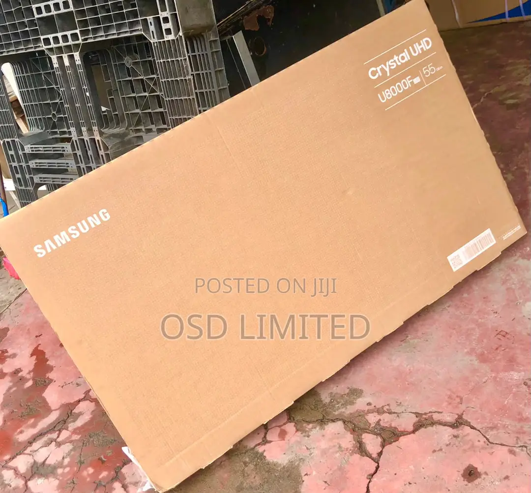 Samsung 55" U8000f Tv With Crystal Processor 