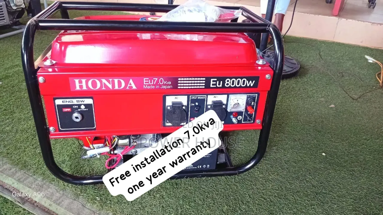 Enjoy Uninterrupted Power With the Honda 7.0kva Generator