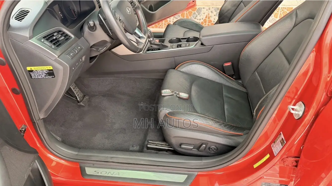 Hyundai Sonata Limited 2.0T 4dr Sedan (2.0L 4cyl Turbo 6A) 2015 Orange