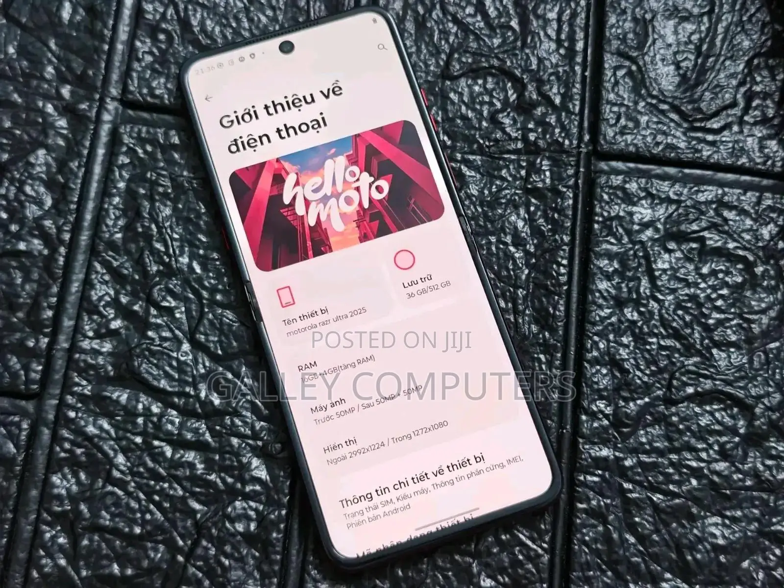 New Motorola Razr Ultra 2025 512 GB Pink