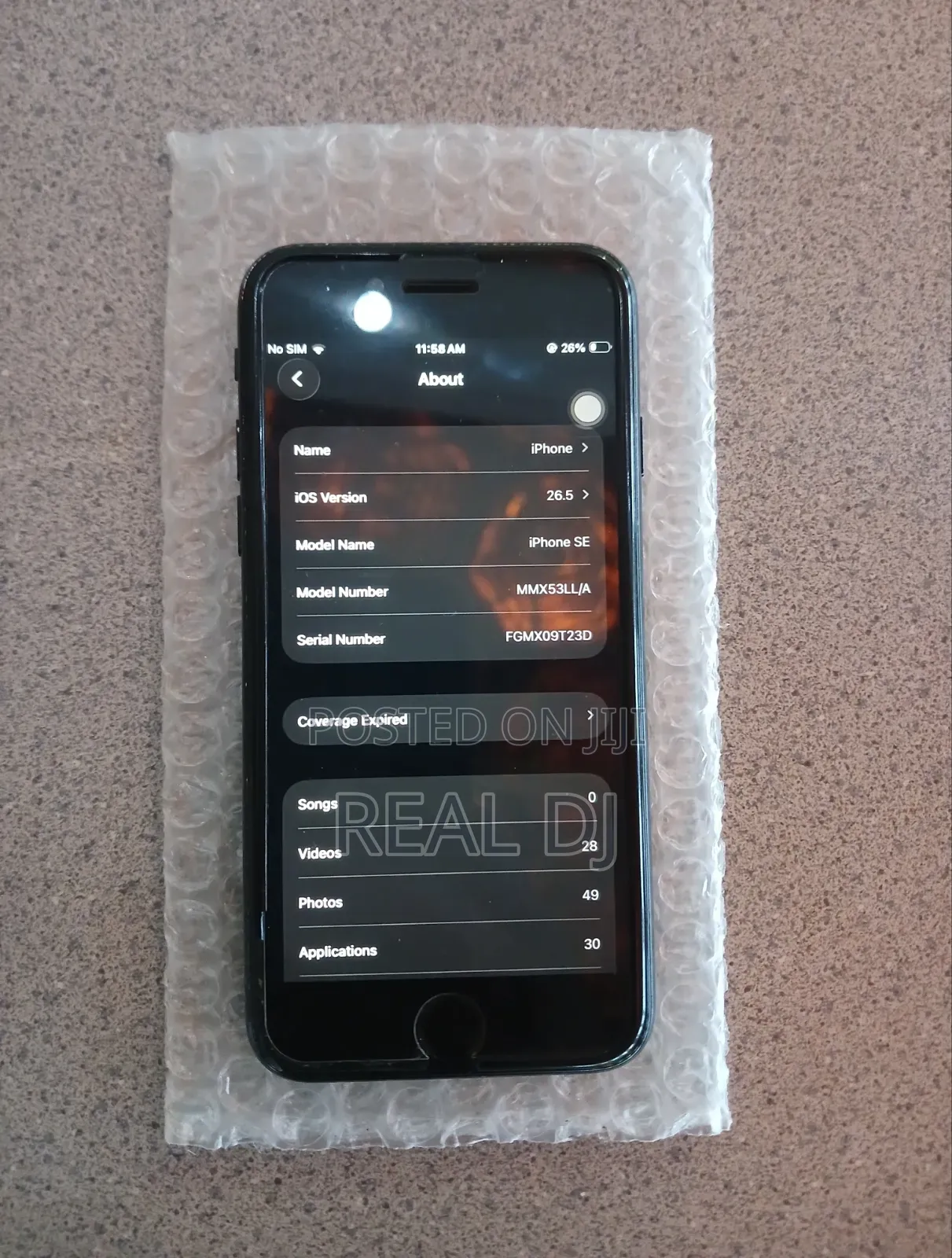 Apple iPhone SE (2022) 64 GB Black