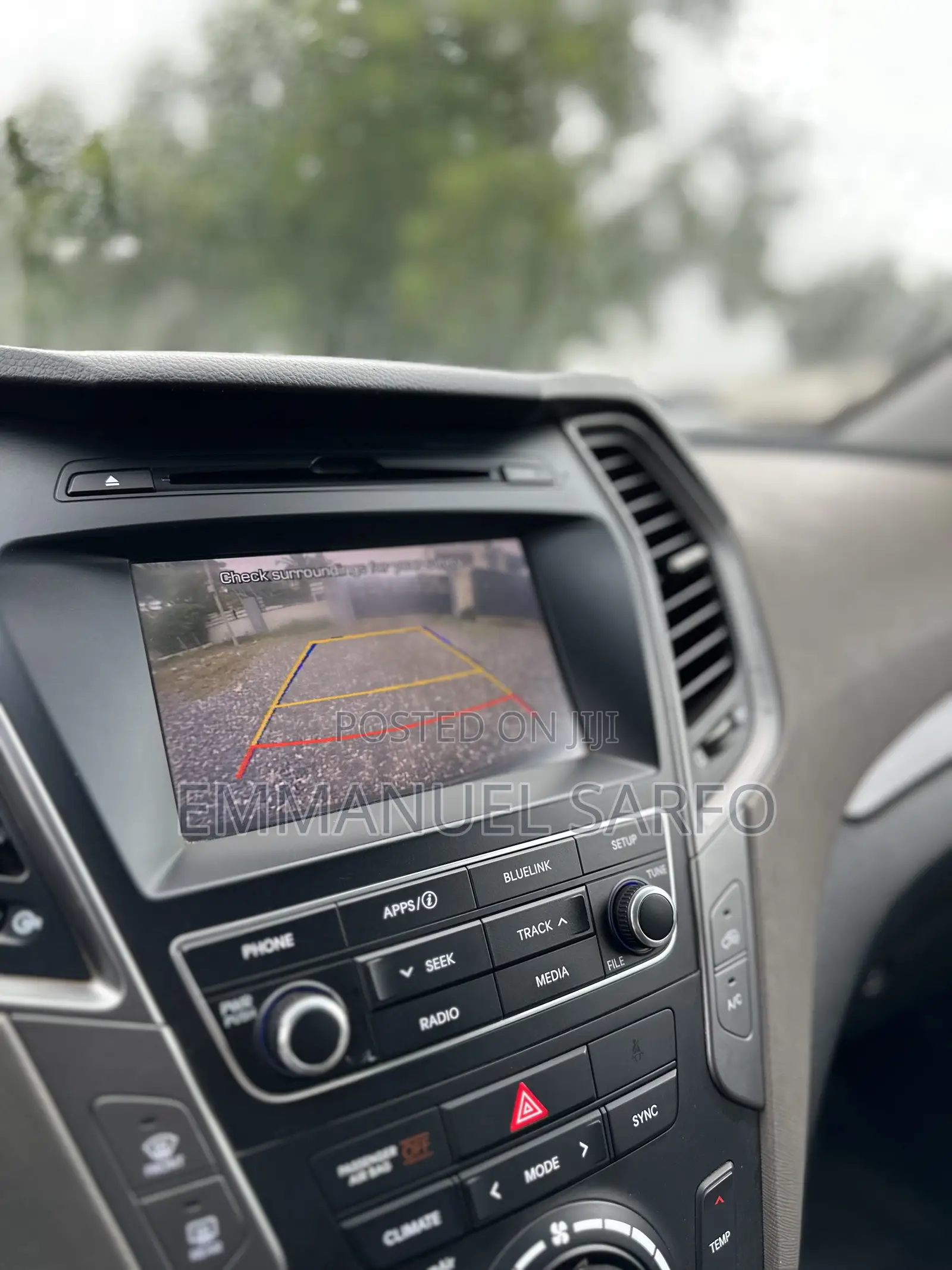 Hyundai Santa Fe SE AWD 2016 Black