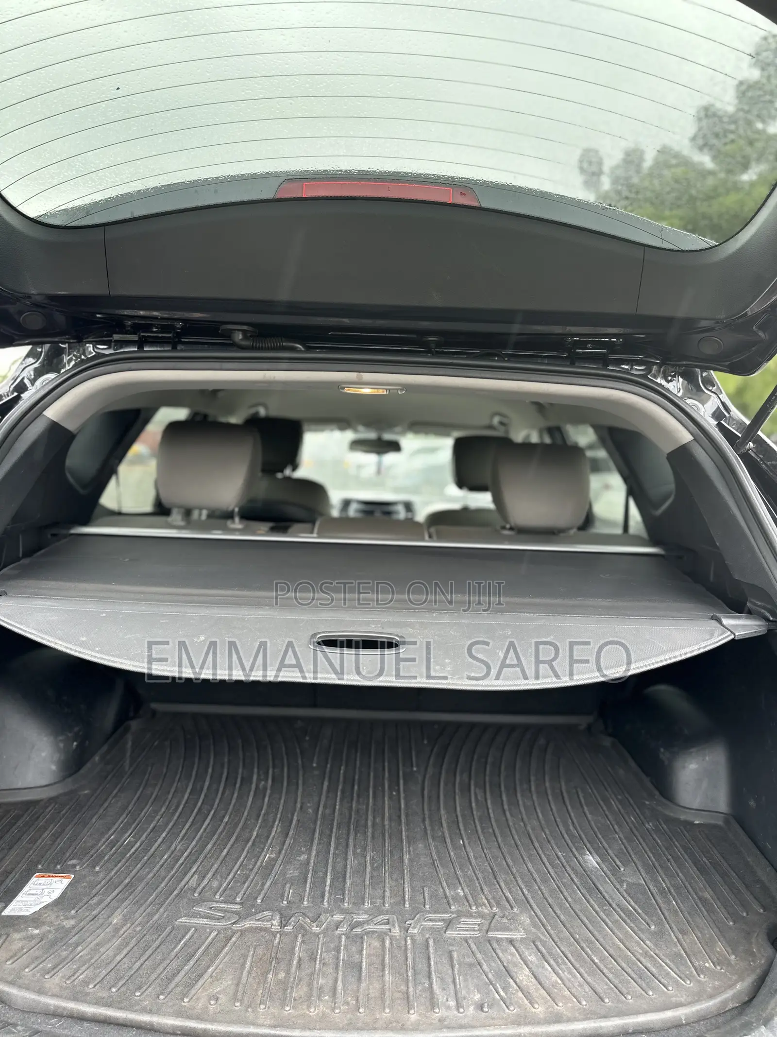 Hyundai Santa Fe SE AWD 2016 Black