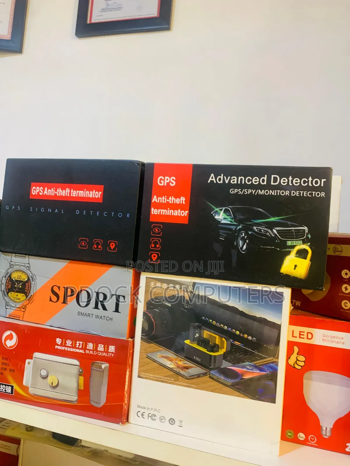  Rf Signal Detector Anti-Spy Camera , GSM Audio Bug Finder Tool Kit