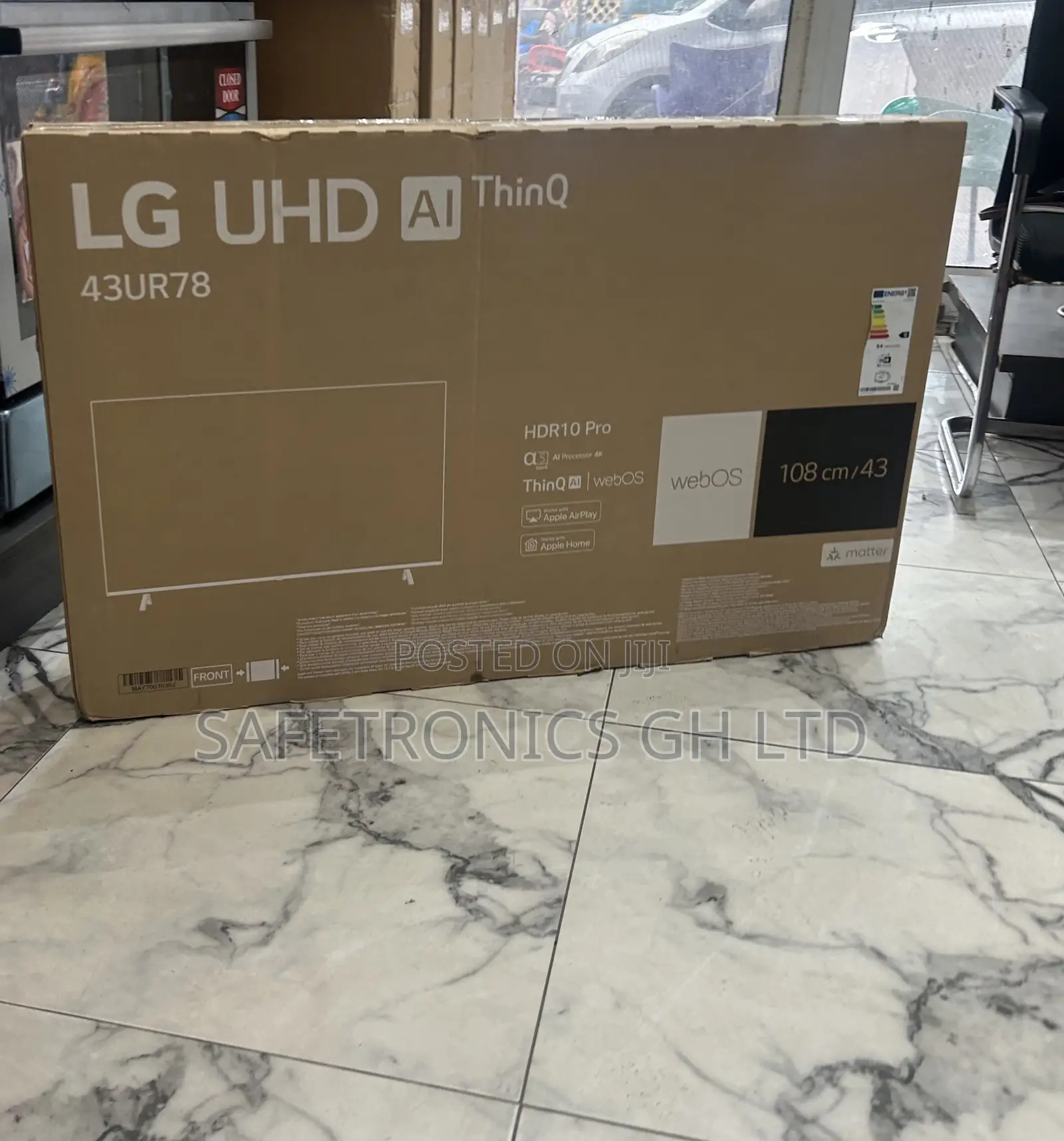 Exclusive Lg 43 Inch Smart Ultra Hd HDR Led Tv 43ur7800