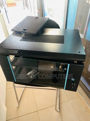6u Rack Wall Mountable Cabinet 350h X 600w Heavyweight, Slide Opening