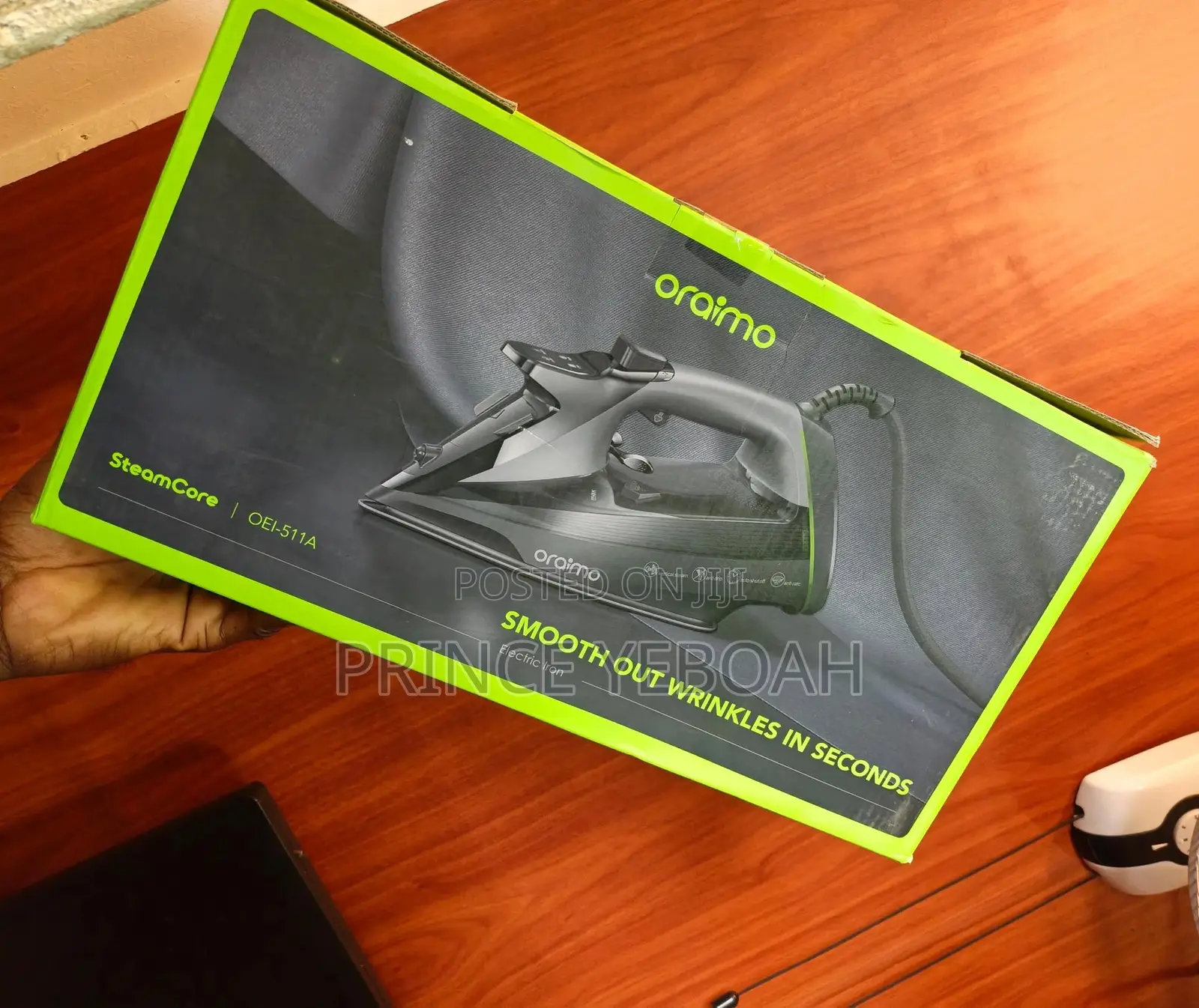 Oraimo Steamcore 2500w Led Display Electric Iron
