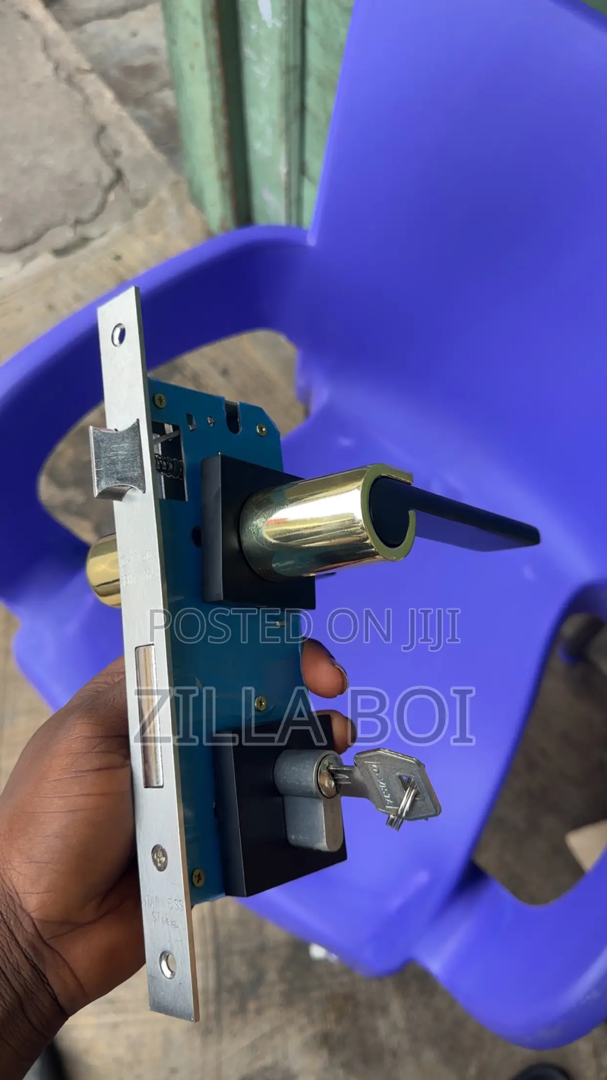 Seperate Heavy Black Lock