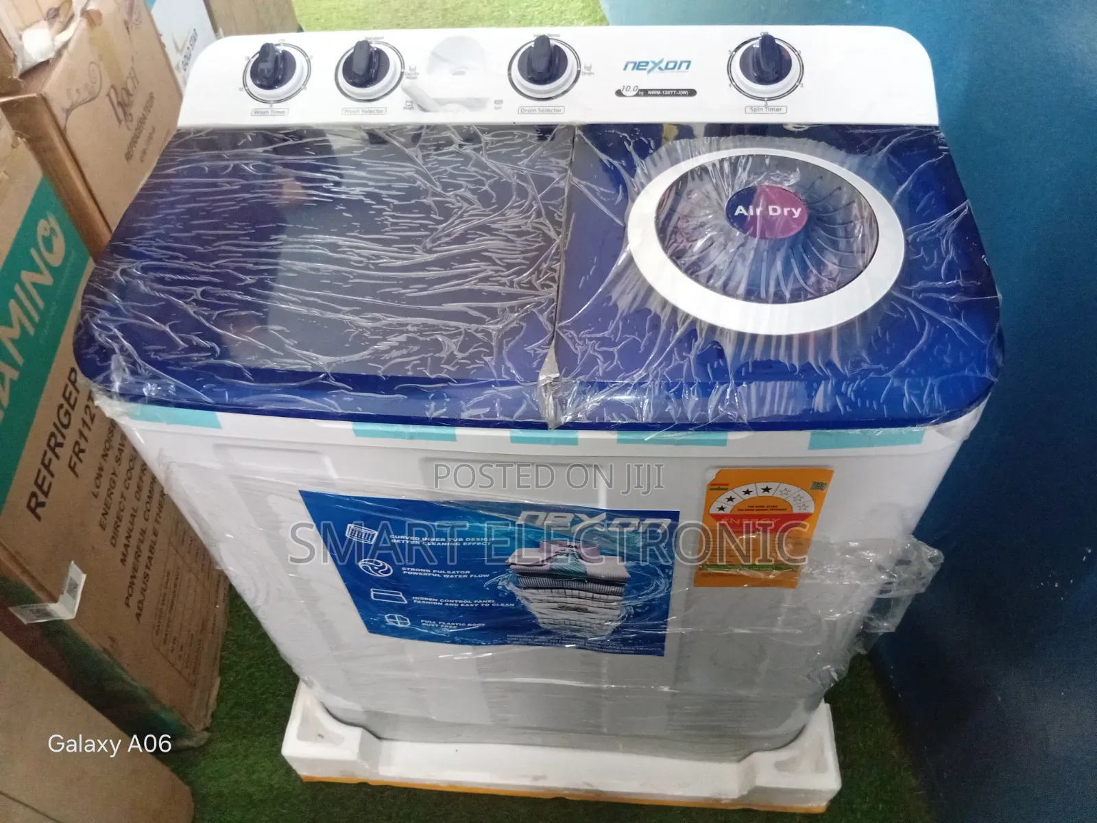 Nexon 10kg Twin Tub Washer – Quick Wash Spin