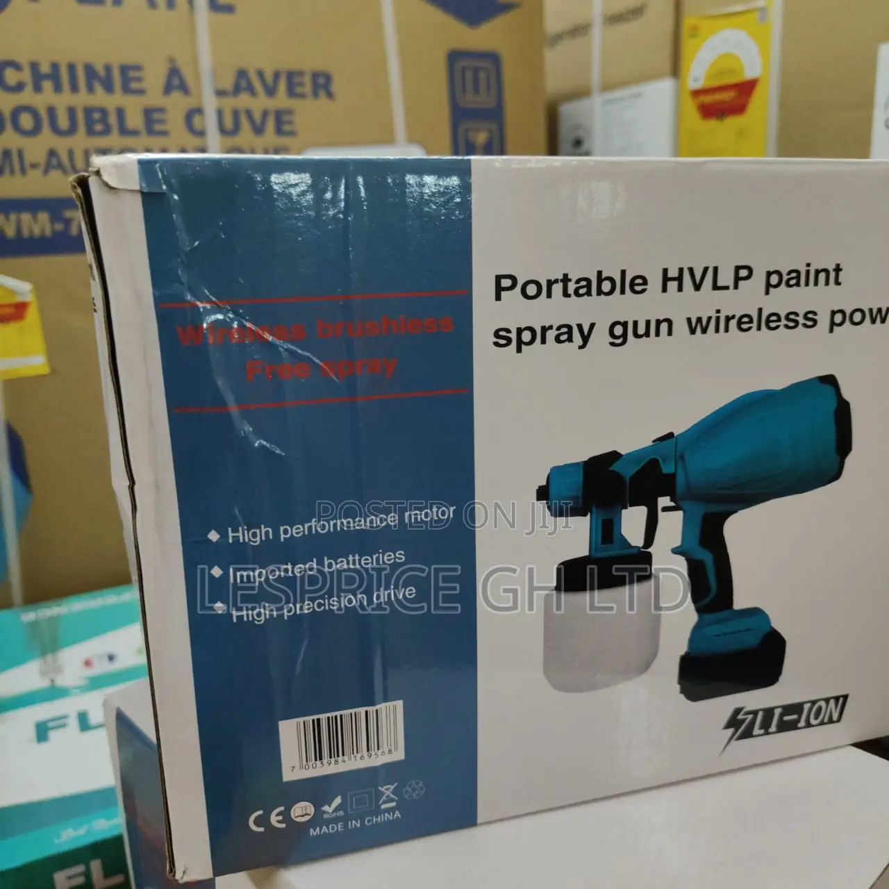 Top Rated Cordless 48v Paint Sprayer With Lithium Battery