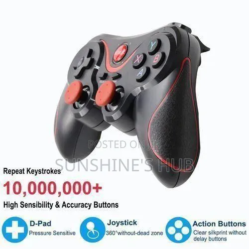 Galuin Wireless Game Controller Joystick Bluetooth Bt3.0