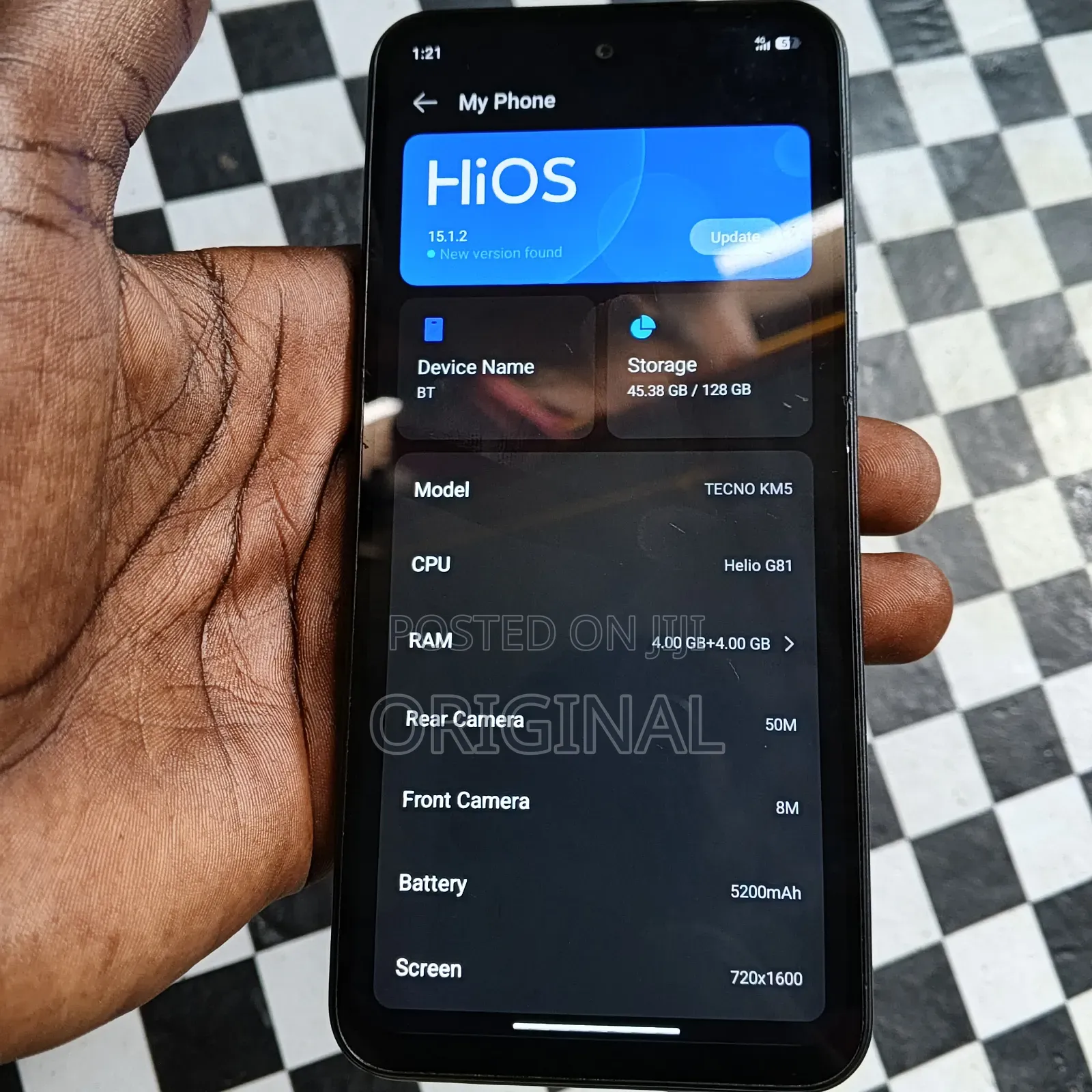 Tecno Spark 40 Pro 128 GB Black