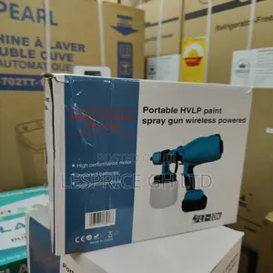Super Efficient Cordless 48v Paint Sprayer With Lithium Batteries
