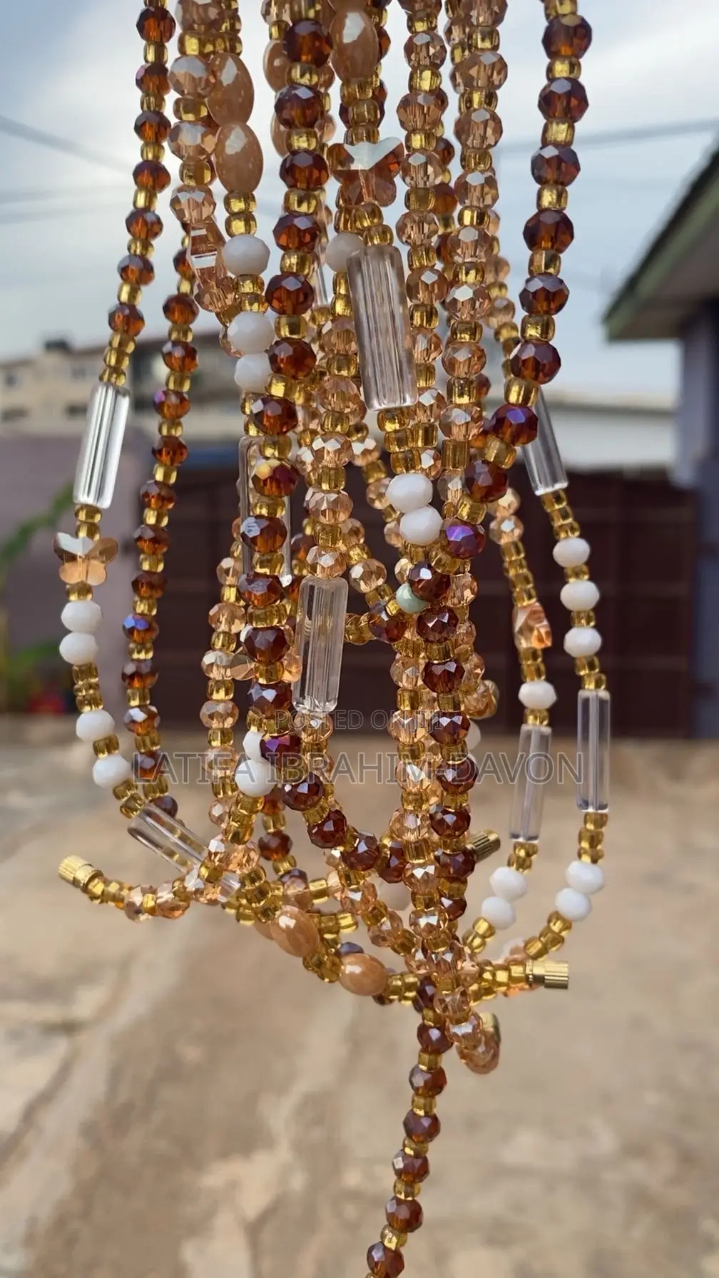 Crystal Waist Bead Set