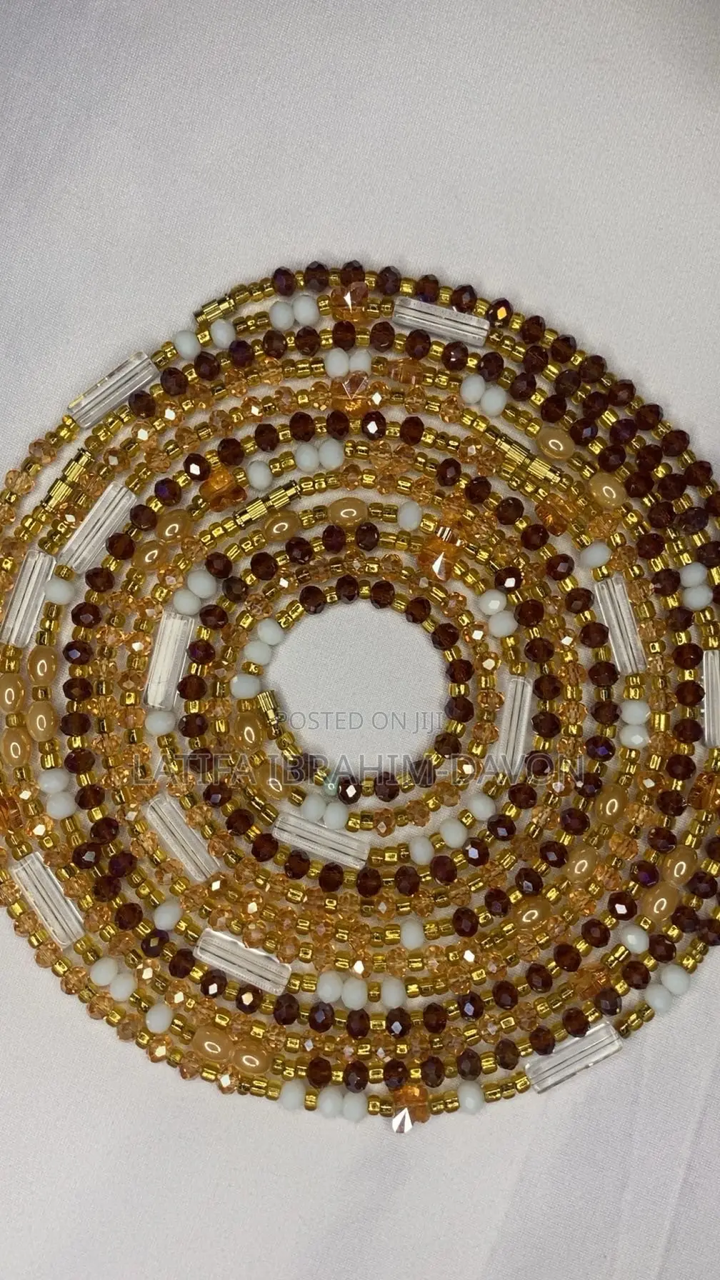 Crystal Waist Bead Set