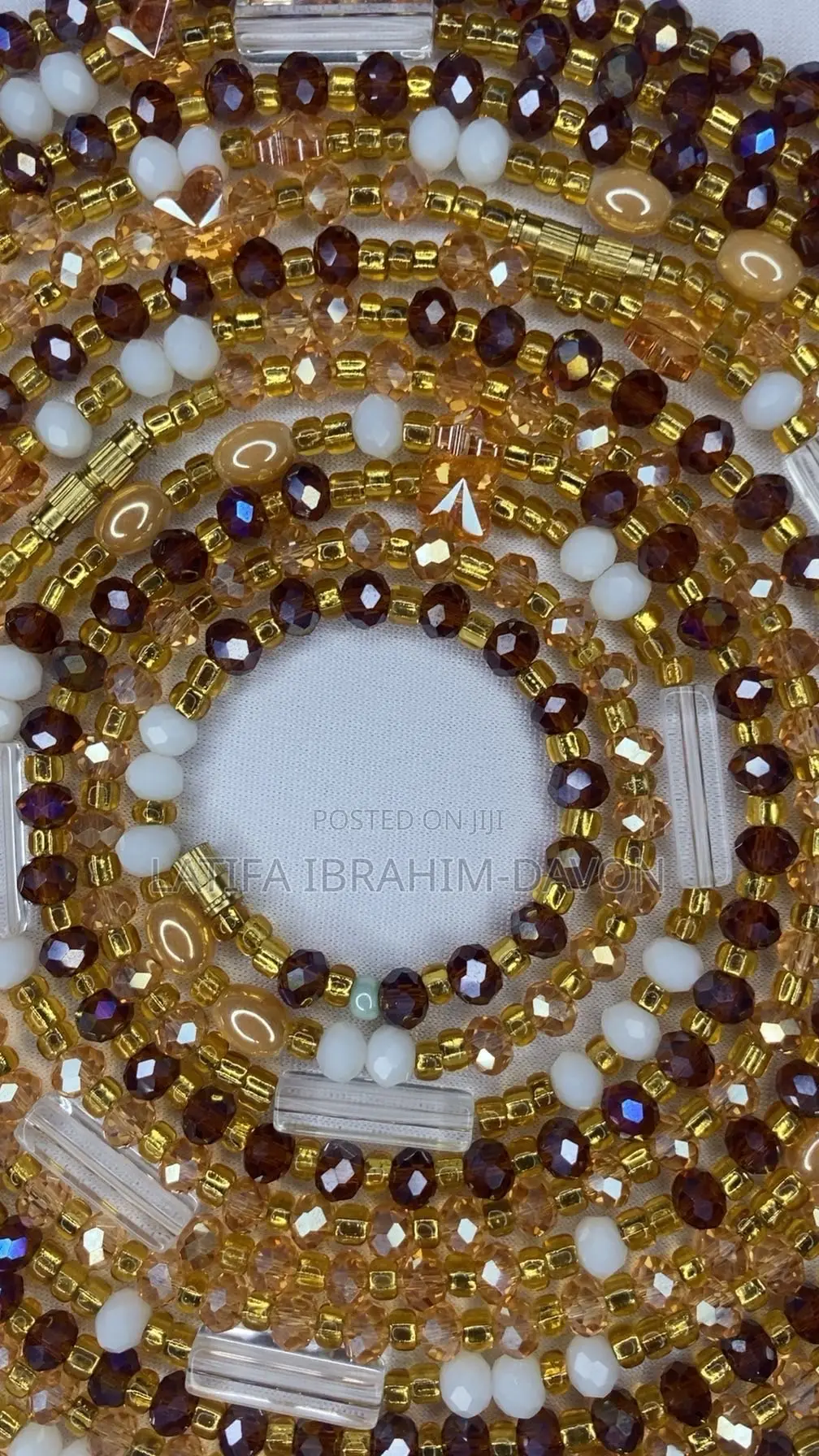 Crystal Waist Bead Set