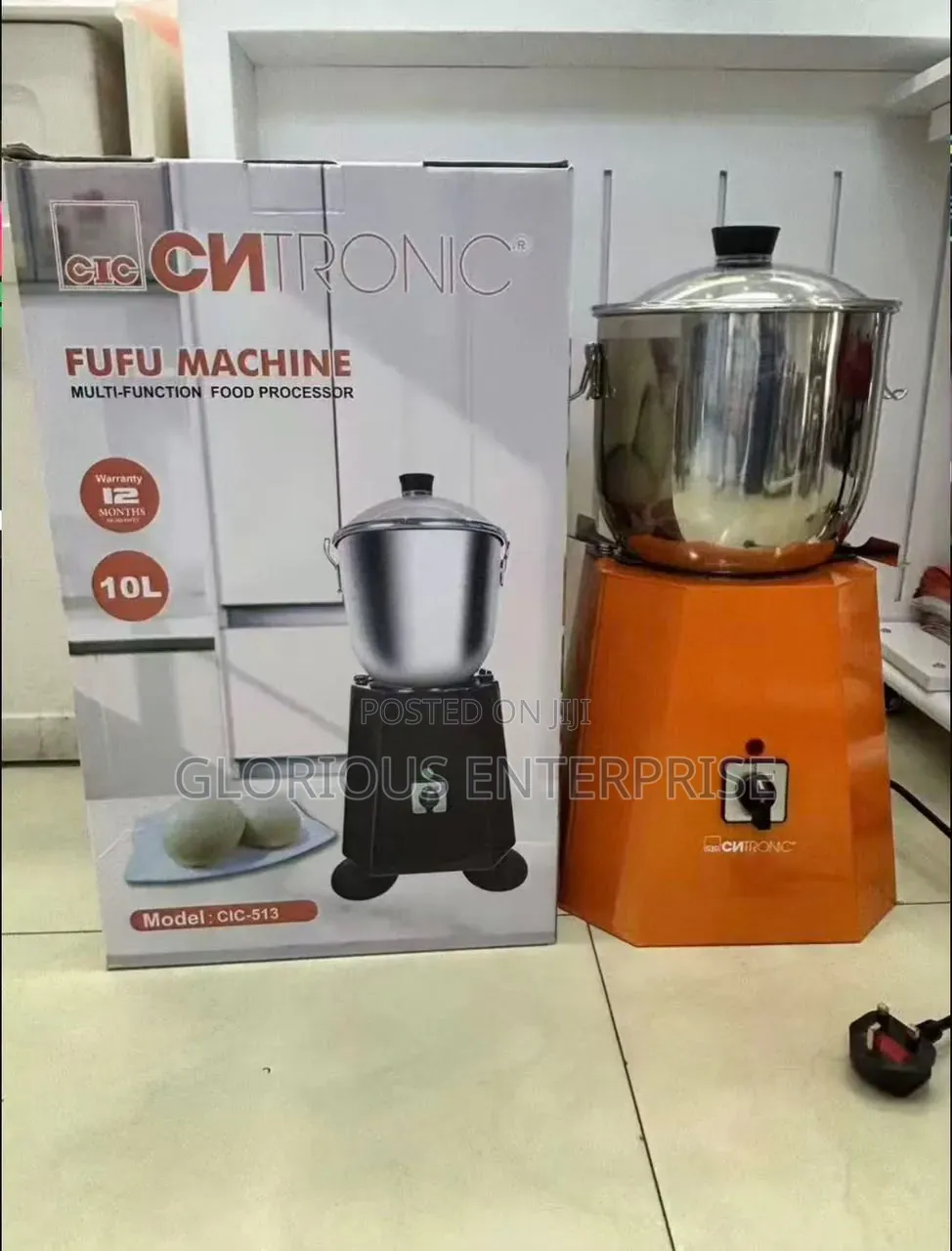 10 L Fufu Machine