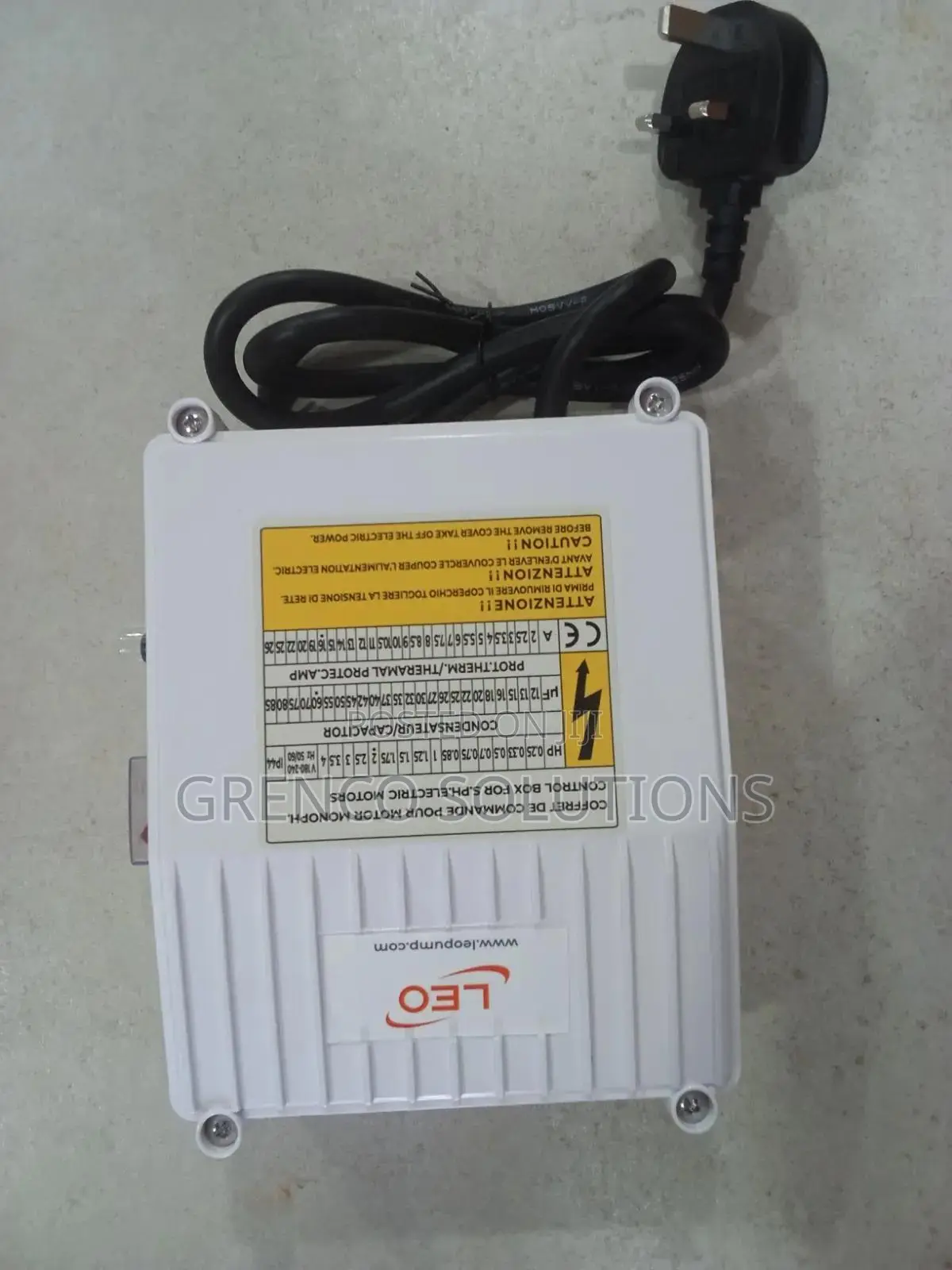 Water Pump Control Board