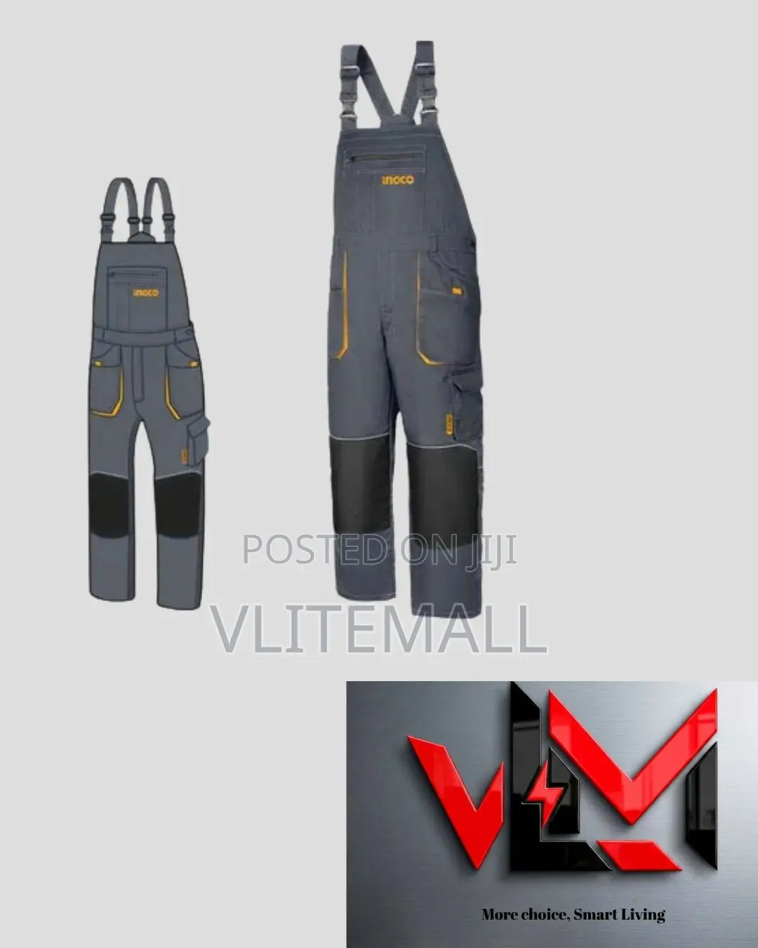 Ingco Work Overalls Wuct8033.Xl