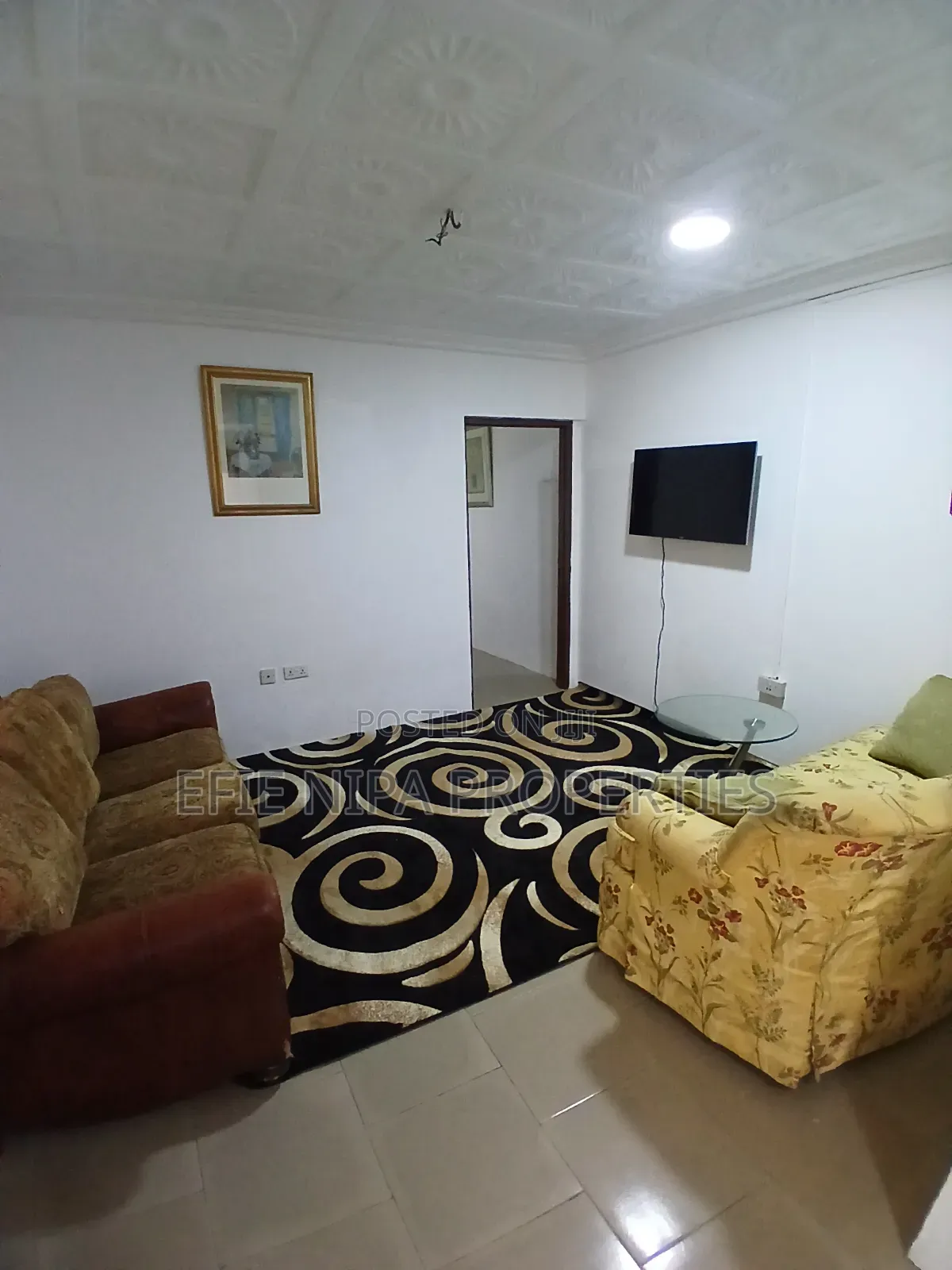 Furnished 1bdrm Apartment in Ga East Municipal for rent