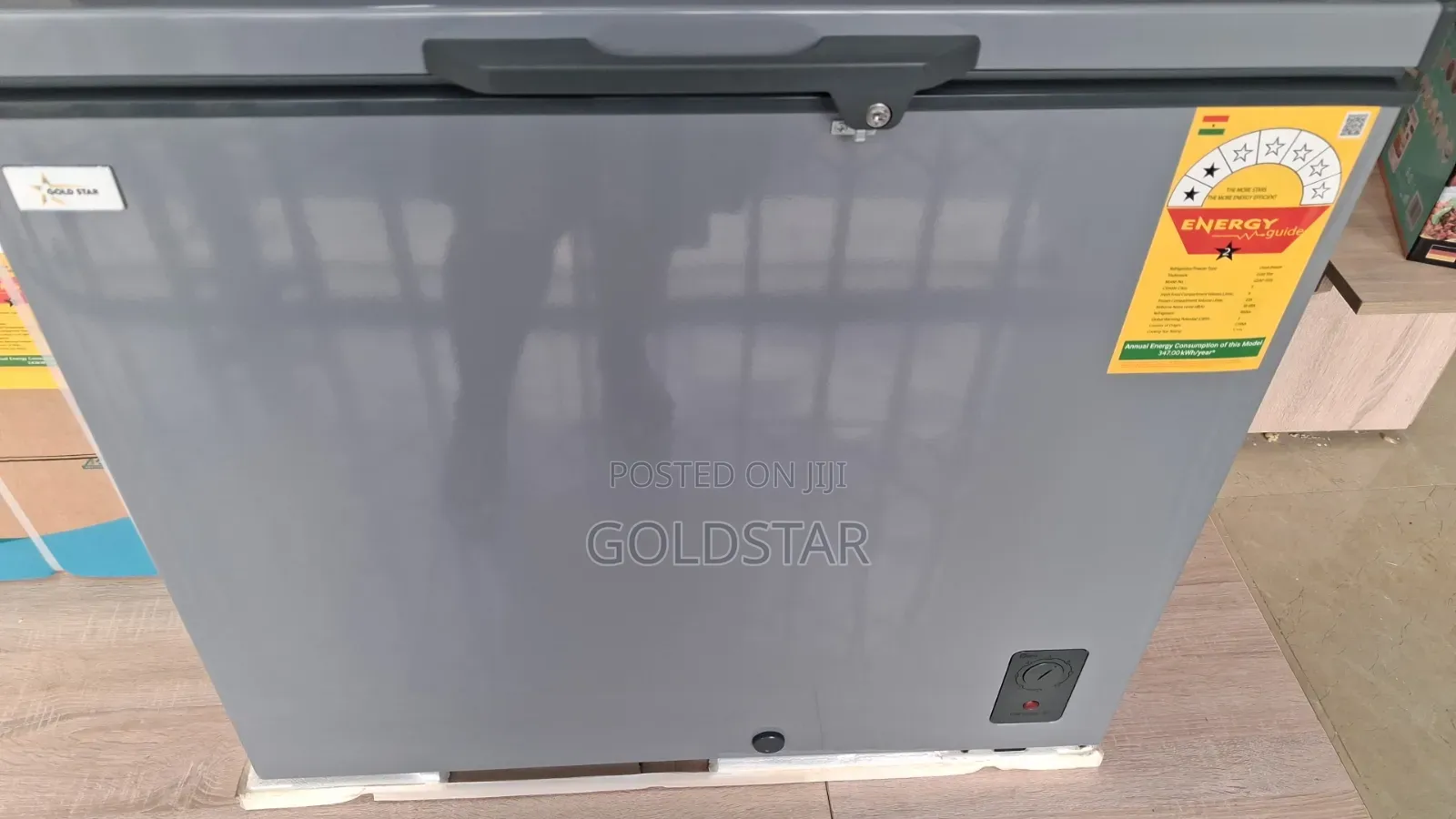 Inbuilt Glass Door Chest Freezer (Goldstar)