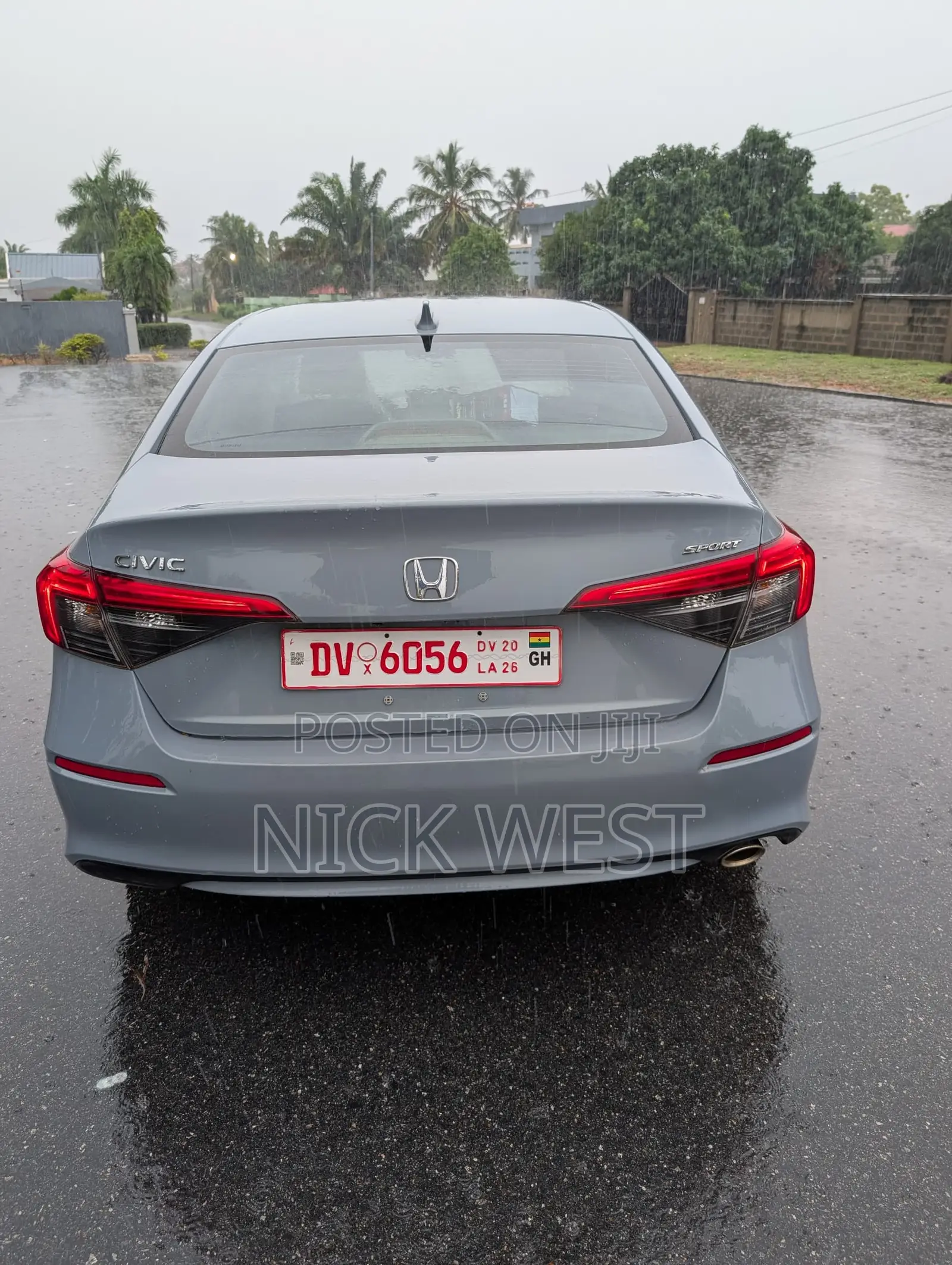 Honda Civic Sport CVT 2023 Blue