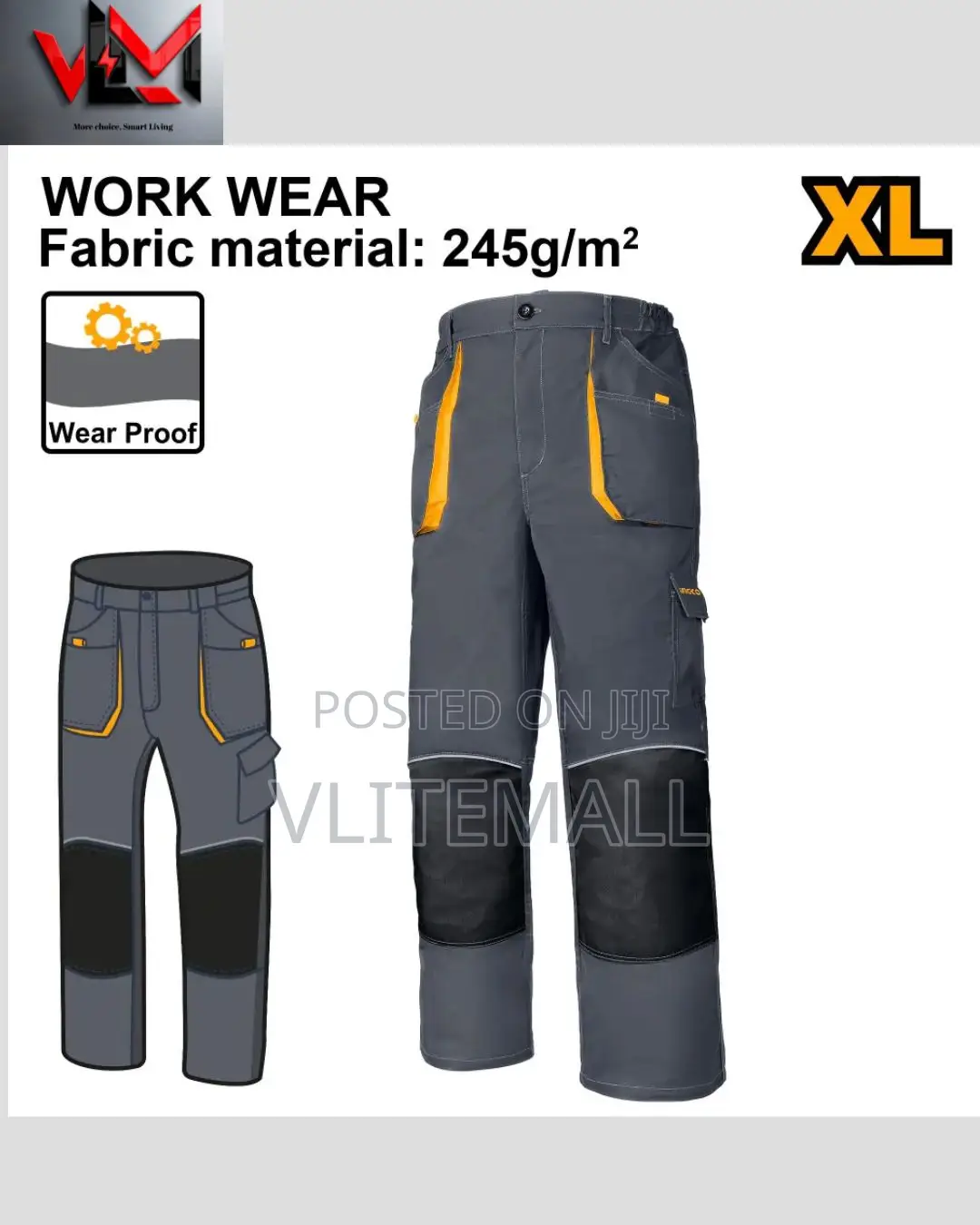 Ingco Work Trousers Wuct8022.Xl