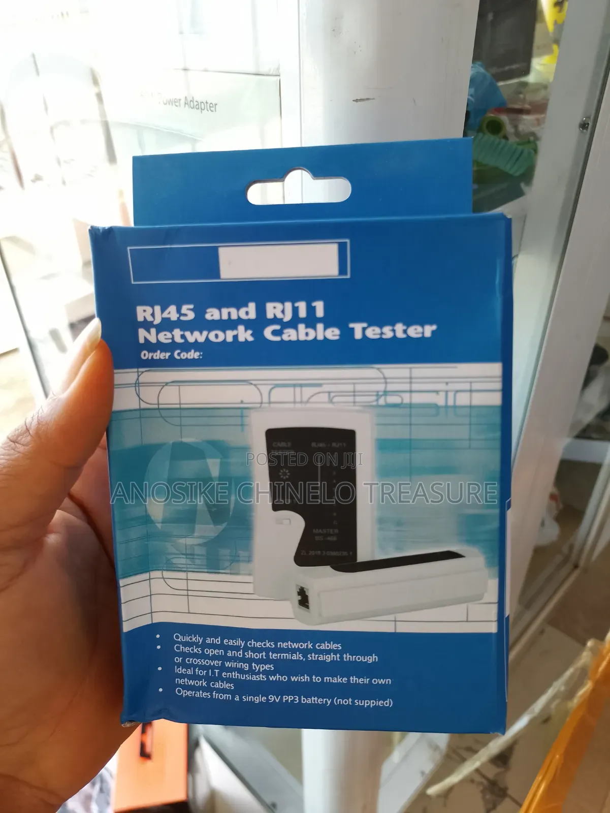 Rj45 And Rj11 Network Cable Tester