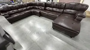 Leather Sofa Set