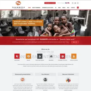 Professional Website for Your Ngo With Three Years Hosting
