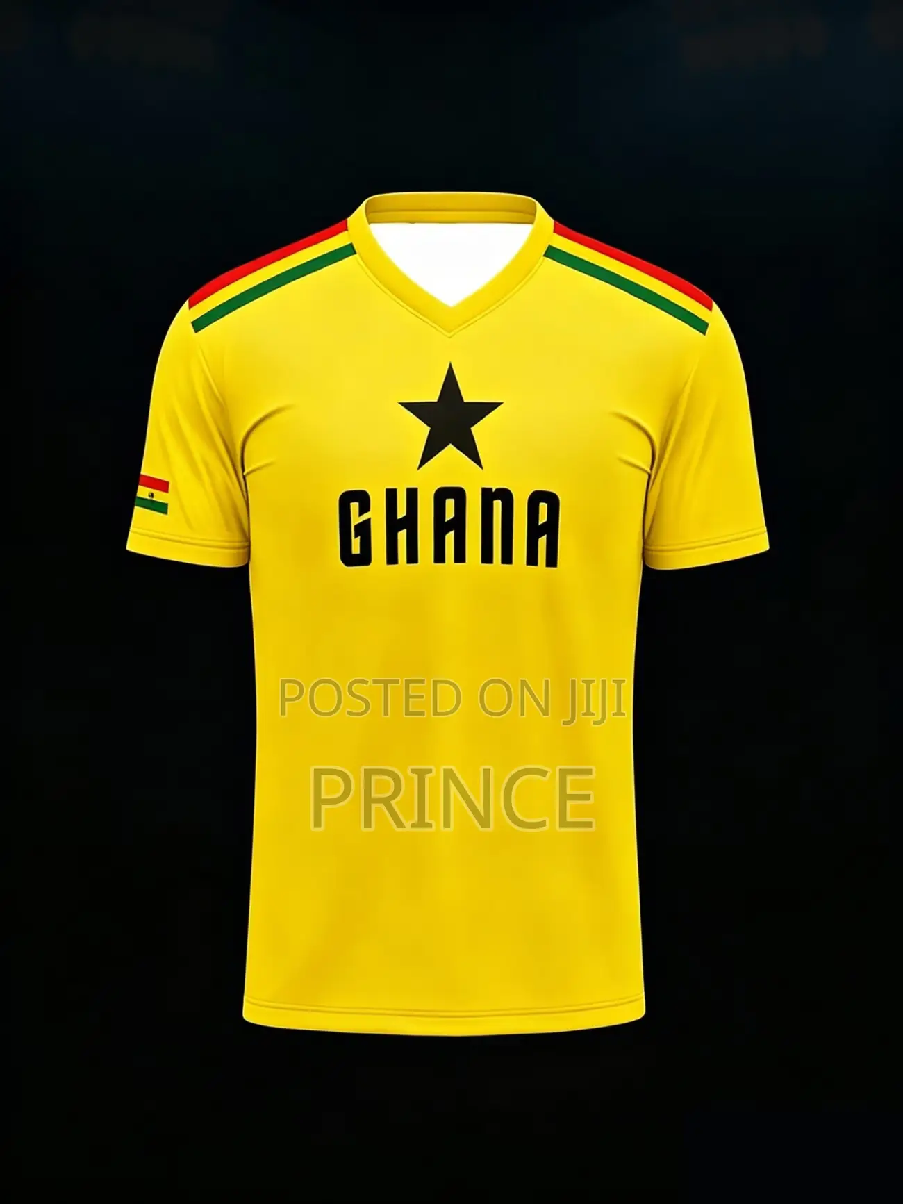 Official-Style Ghana Jerseys Plus Customization