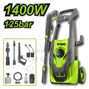 High Pressure Washer 125bar/1400w