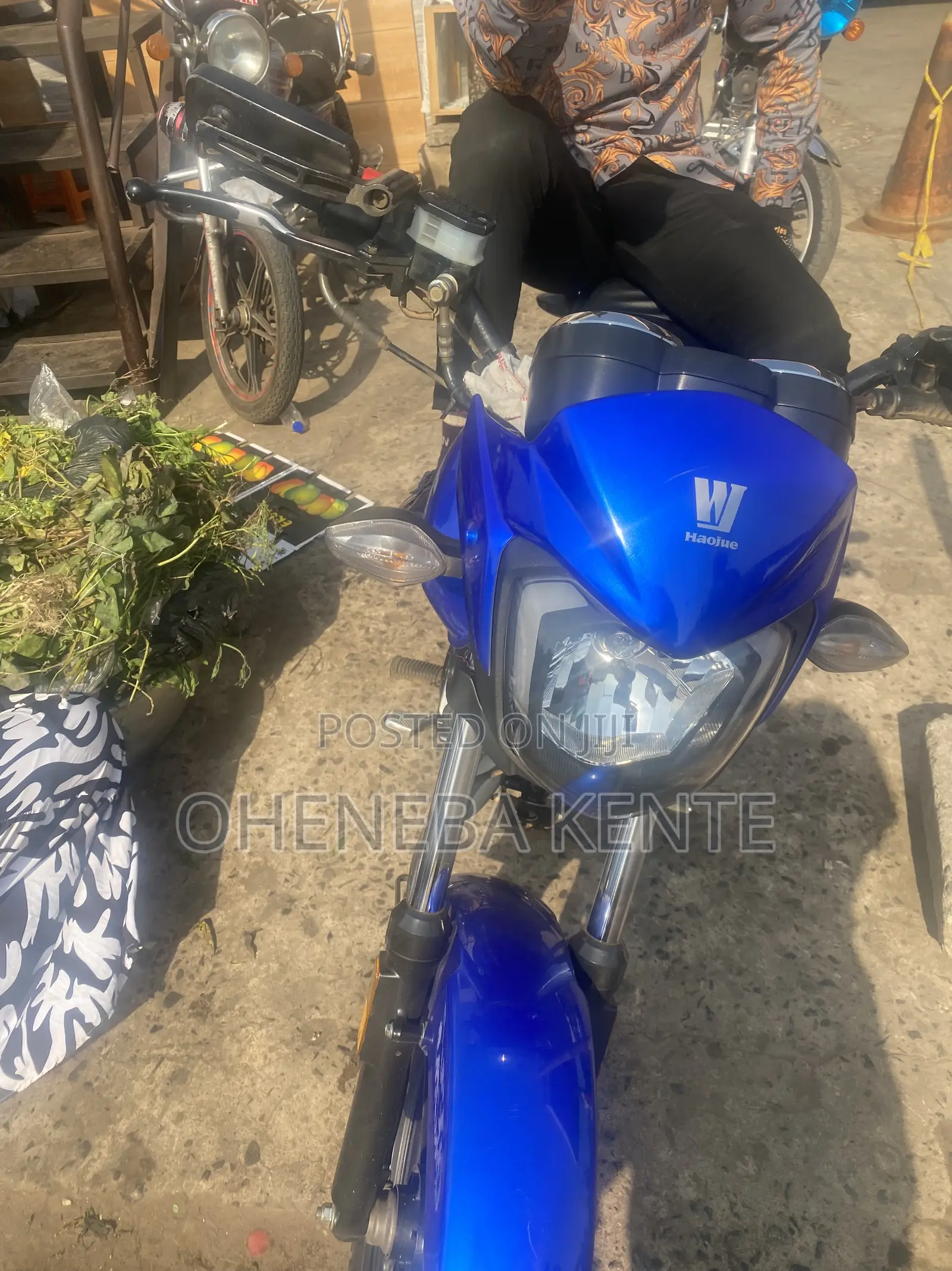 Haojue DK125S 2025 Blue