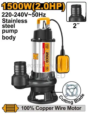 Ingco Sewage Submersible Pump - Spdb150068
