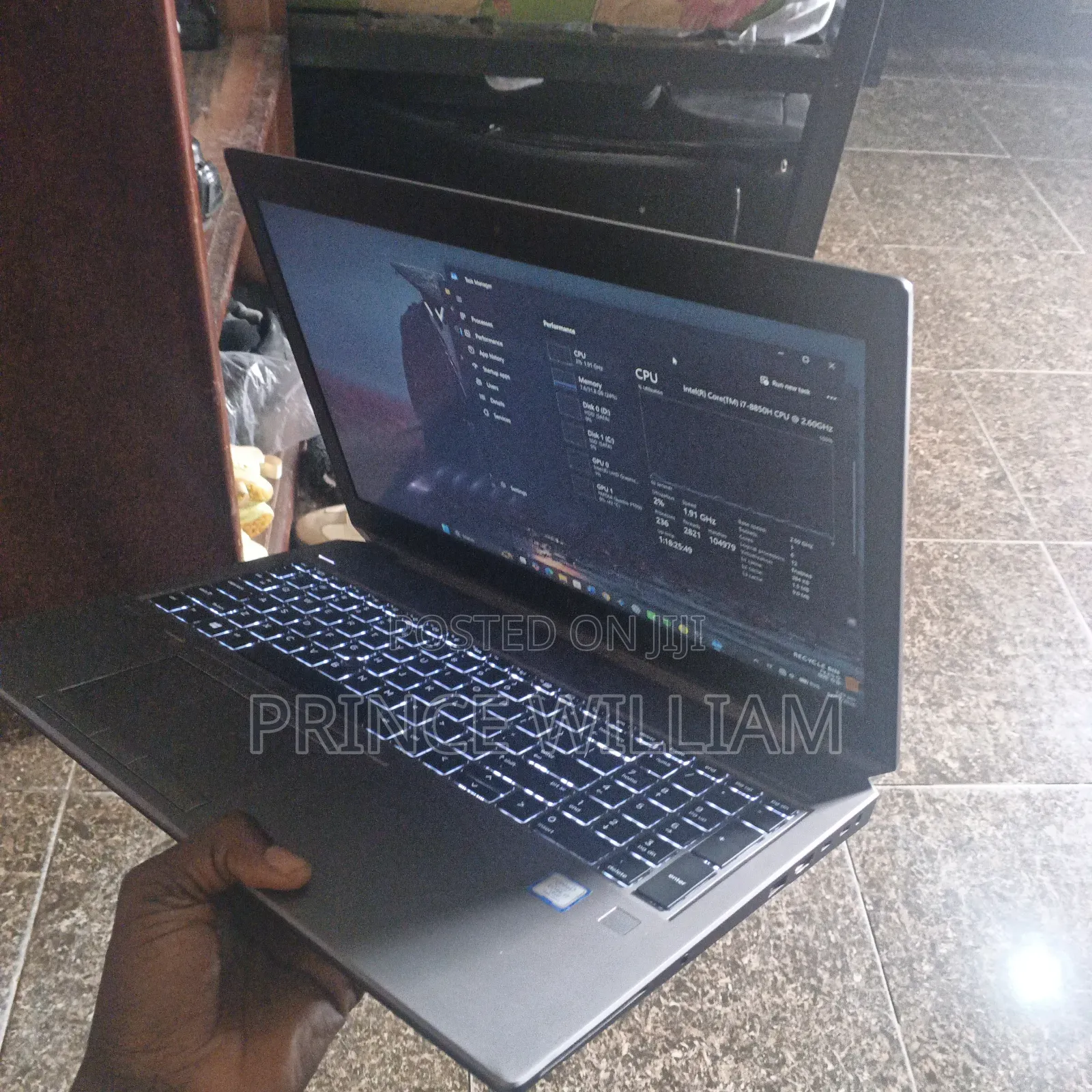Laptop HP ZBook 15 G5 32GB Intel Core i7 HDD+SSD 750GB