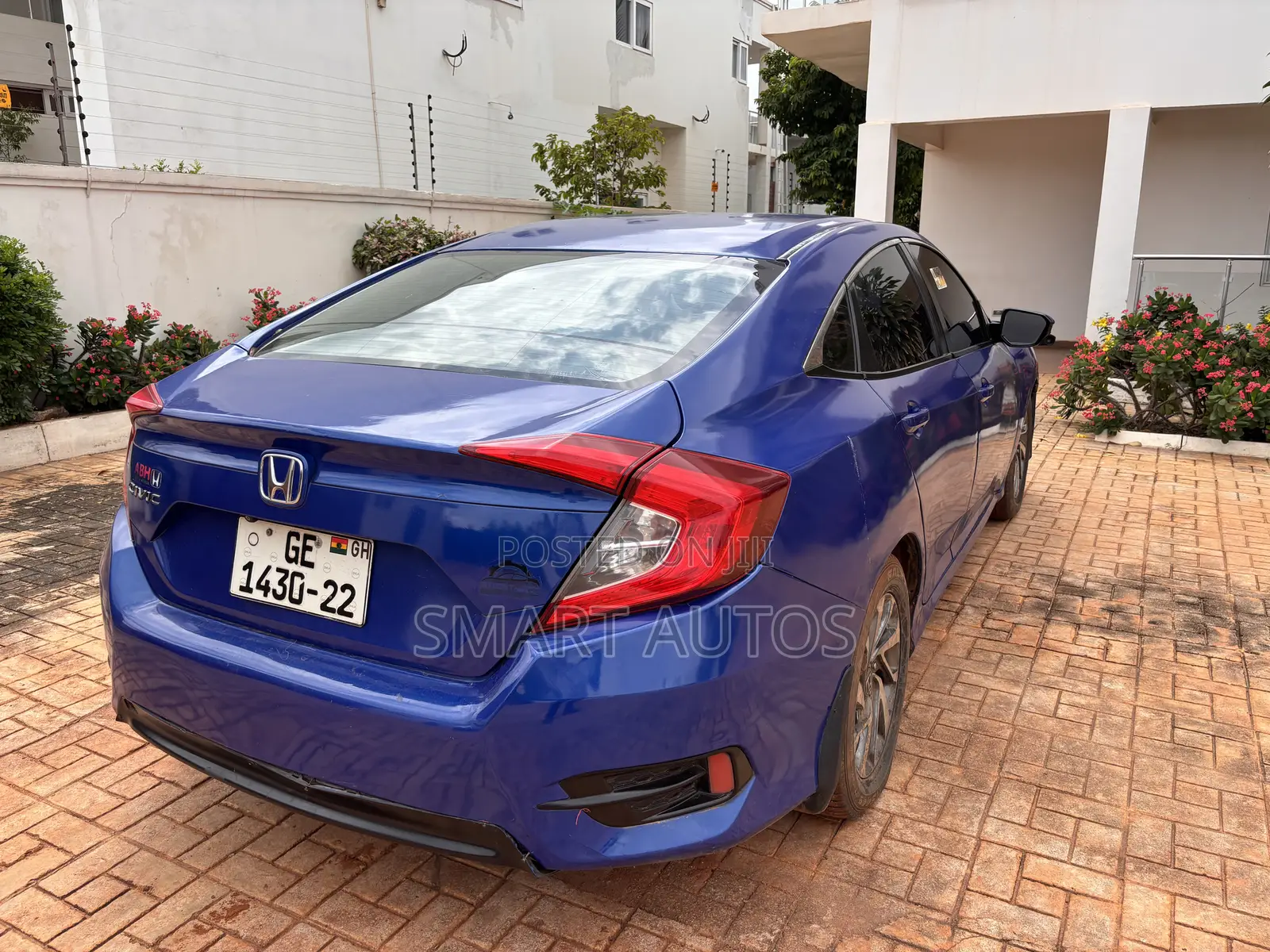 Honda Civic EX 4dr Sedan (1.5L 4cyl) 2016 Blue